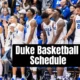 duke basketball schedule