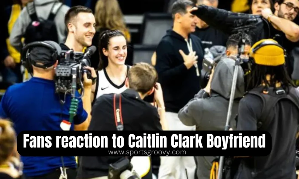 Fans react to Caitlin Clark's boyfriend