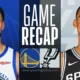 golden state warriors vs san antonio spurs match player stats