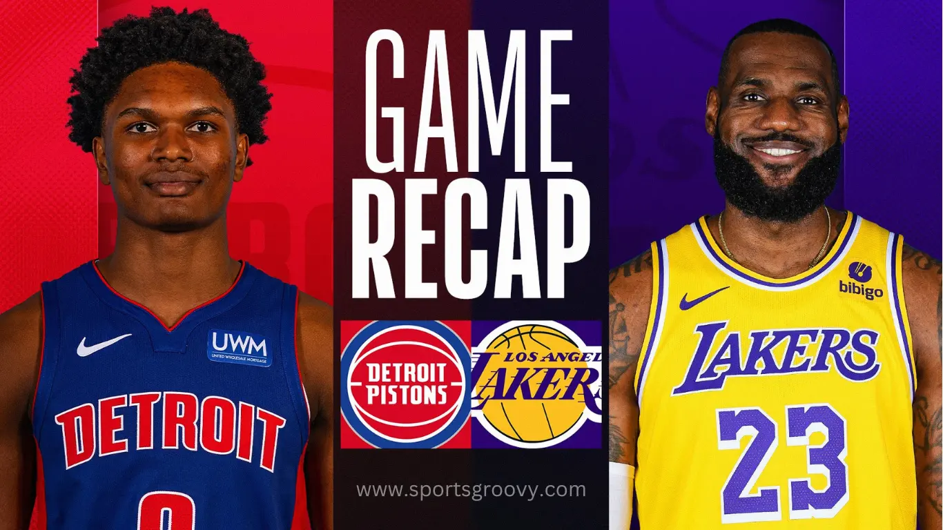 detroit pistons vs lakers match player stats