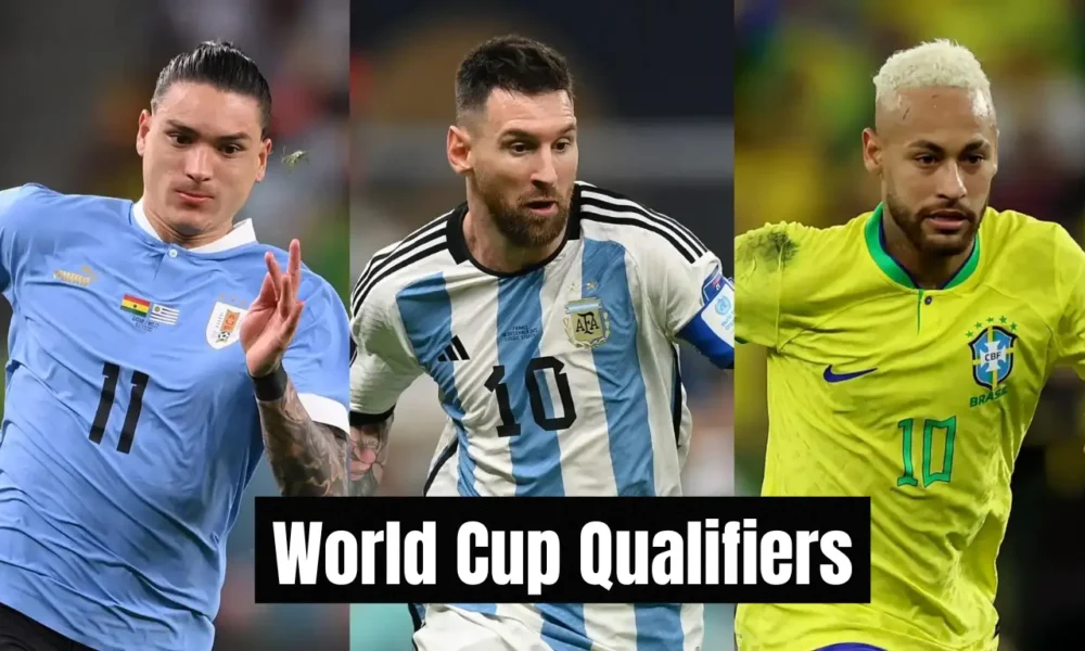 2026 World Cup Qualifiers Standings