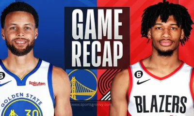 portland trail blazers vs golden state warriors match player stats