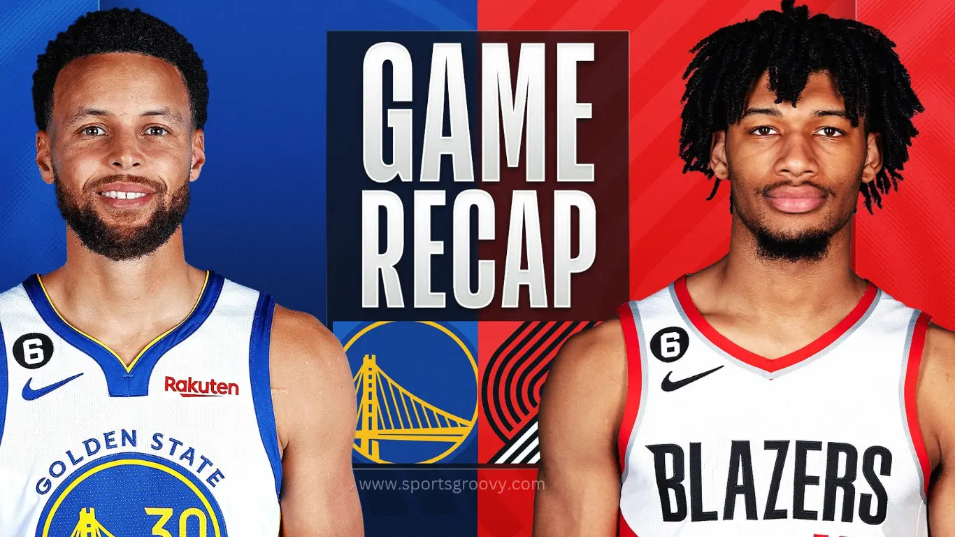 portland trail blazers vs golden state warriors match player stats