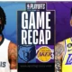 memphis grizzlies vs lakers match player stats