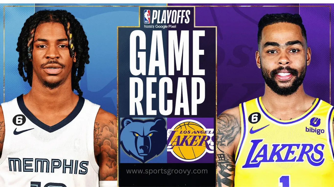 memphis grizzlies vs lakers match player stats